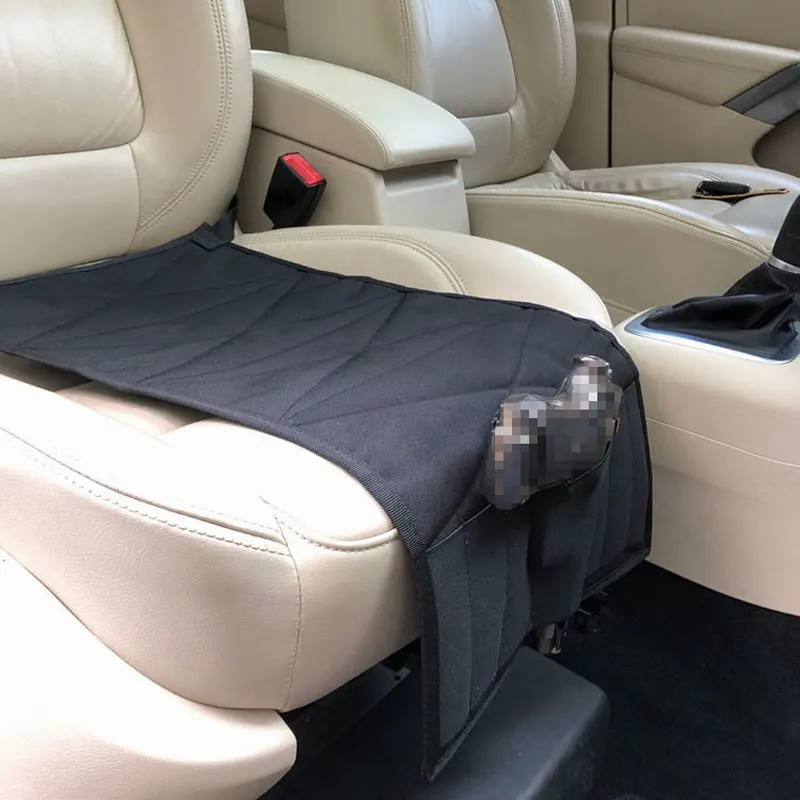 

Hunting Under Seat Concealment Pistol Holster Mattress Bed Nylon Holster Pouch for Medium Large Handguns Adjustable Cars Trucks