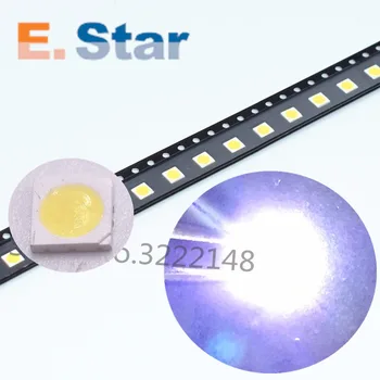 

100pcs For SHAR Original LED LCD TV Backlight Application 3535 3537 light-emitting Light Beads Cool white High Power 1-1.2W 6V