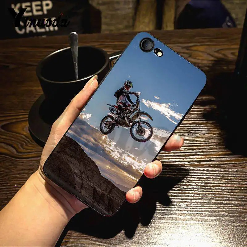 Yinuoda для iPhone 7 6 X Чехол Dirtbikes Moto Cross Классический Лучший чехол для телефона для iPhone 7X6 6S 8 Plus 5 5S XS XR