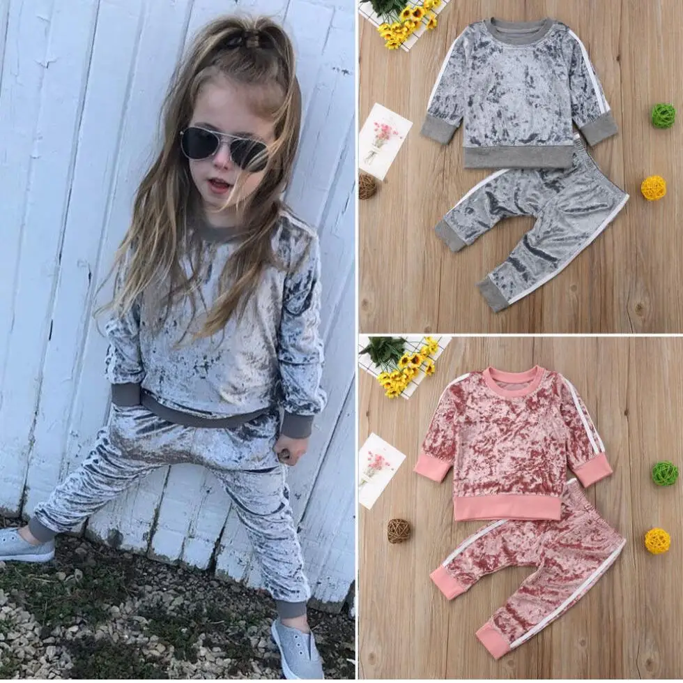 1 year old tracksuit girl