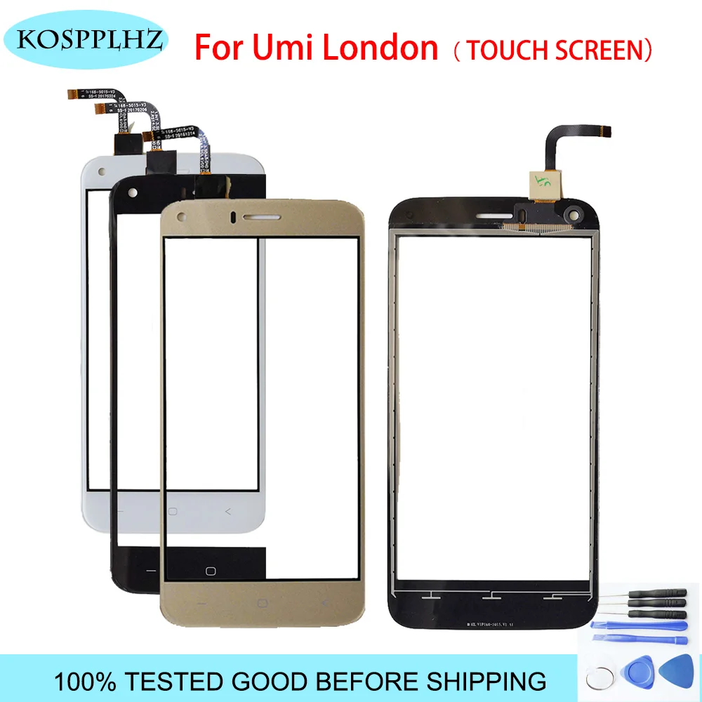 5.0''Touch Screen For UMI London Digitizer Touch Panel Glass Lens Sensor Free Tools+Adhesive Replacement Part | Мобильные