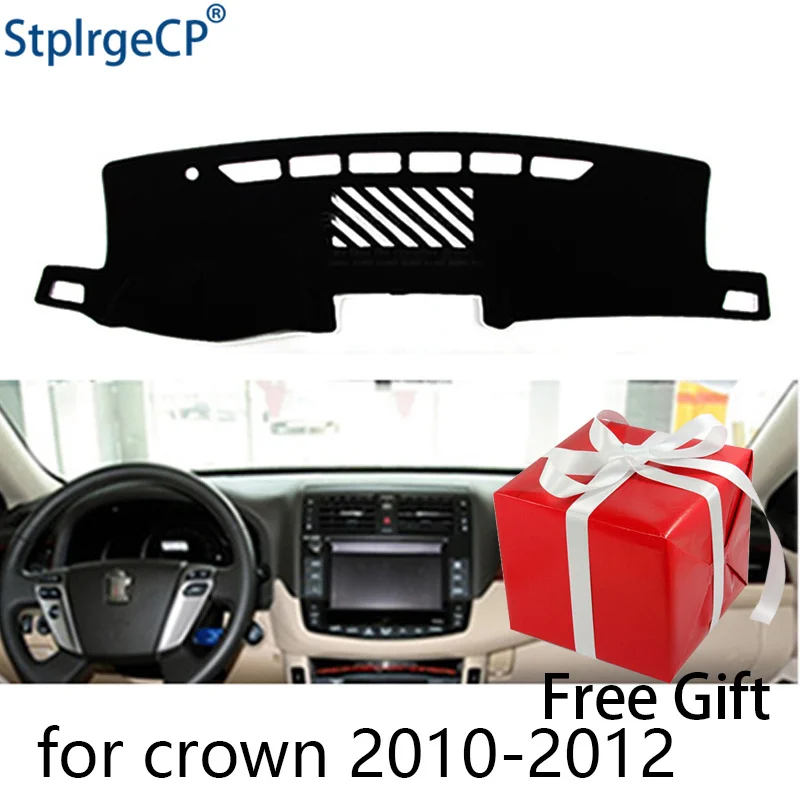Для Toyota Crown 2010 2012 коврик для приборной панели Защитная Накладка на подушку