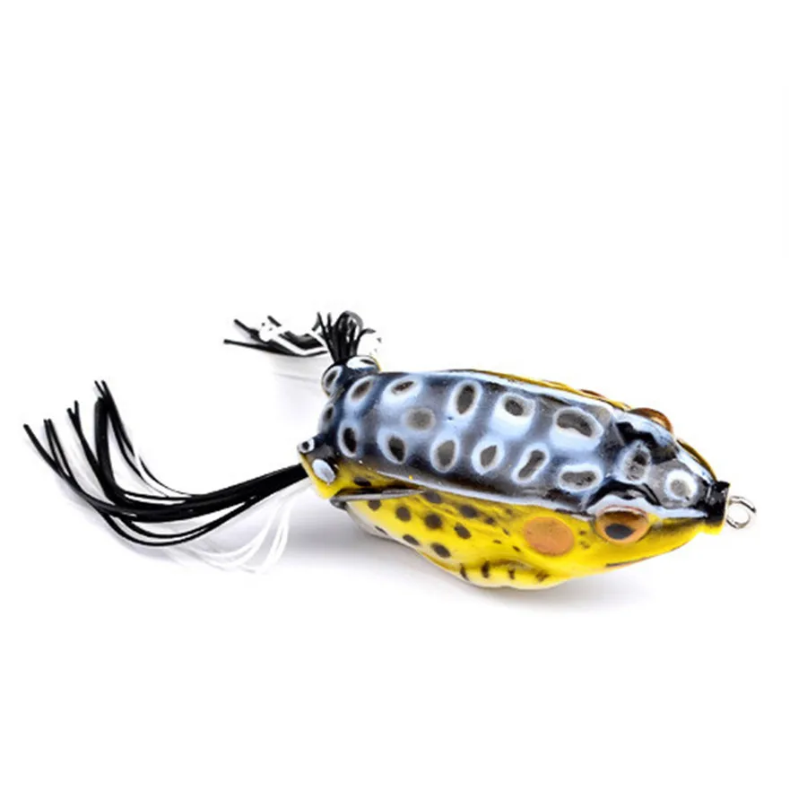 

1pc Soft Fishing Lure 5.5cm 13g Fish Artificiais Topwater Frog Silicone Bait Crankbait Carp Fishing Tackle