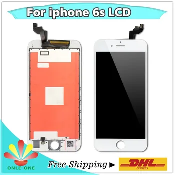 

20 pcs/lot Digitizer +Touch Screen and Display LCD For IPhone 6S Replacement, Grade AAA Black White
