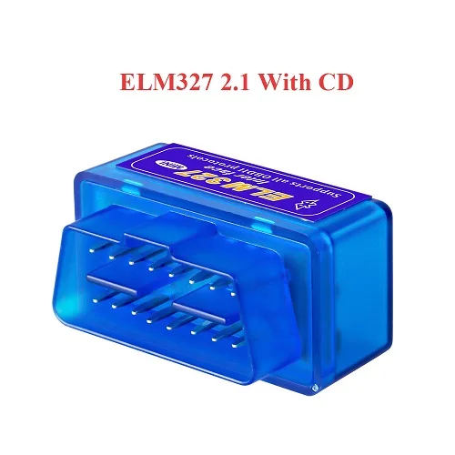 Новейший Супер Мини ELM327 Bluetooth V2.1 ELM 327 Автомобильный считыватель кодов OBD2 автомобильный диагностический инструмент для OBDII протокол для Android/Windows - Цвет: ELM327 2.1 Bluetooth