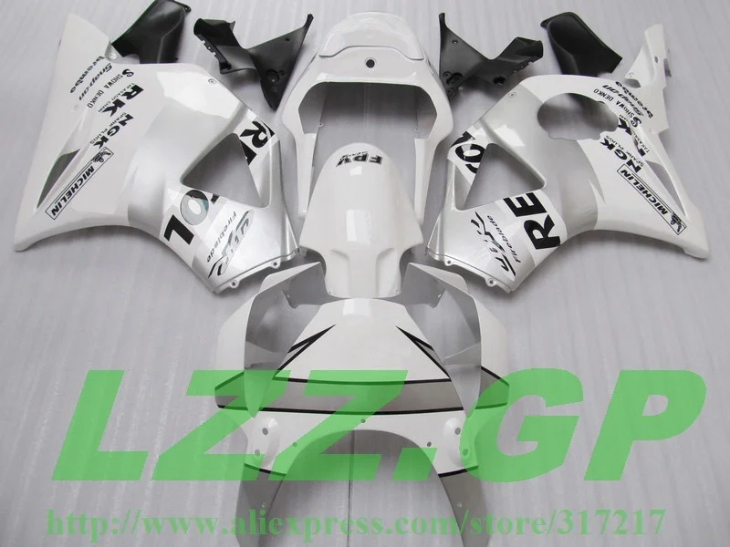 Двойная обтекатель для HONDA CBR900RR 954 02 03 CBR 900RR 2002 2003 CBR954 954RR белый серебристый |