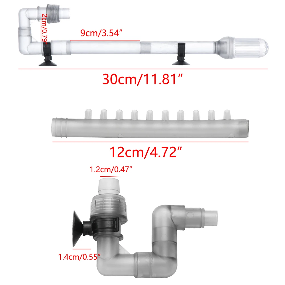 HW-602B/HW-603B вода поток оттока трубки аквариума части Внешний фильтр для аквариума выход очиститель аксессуары