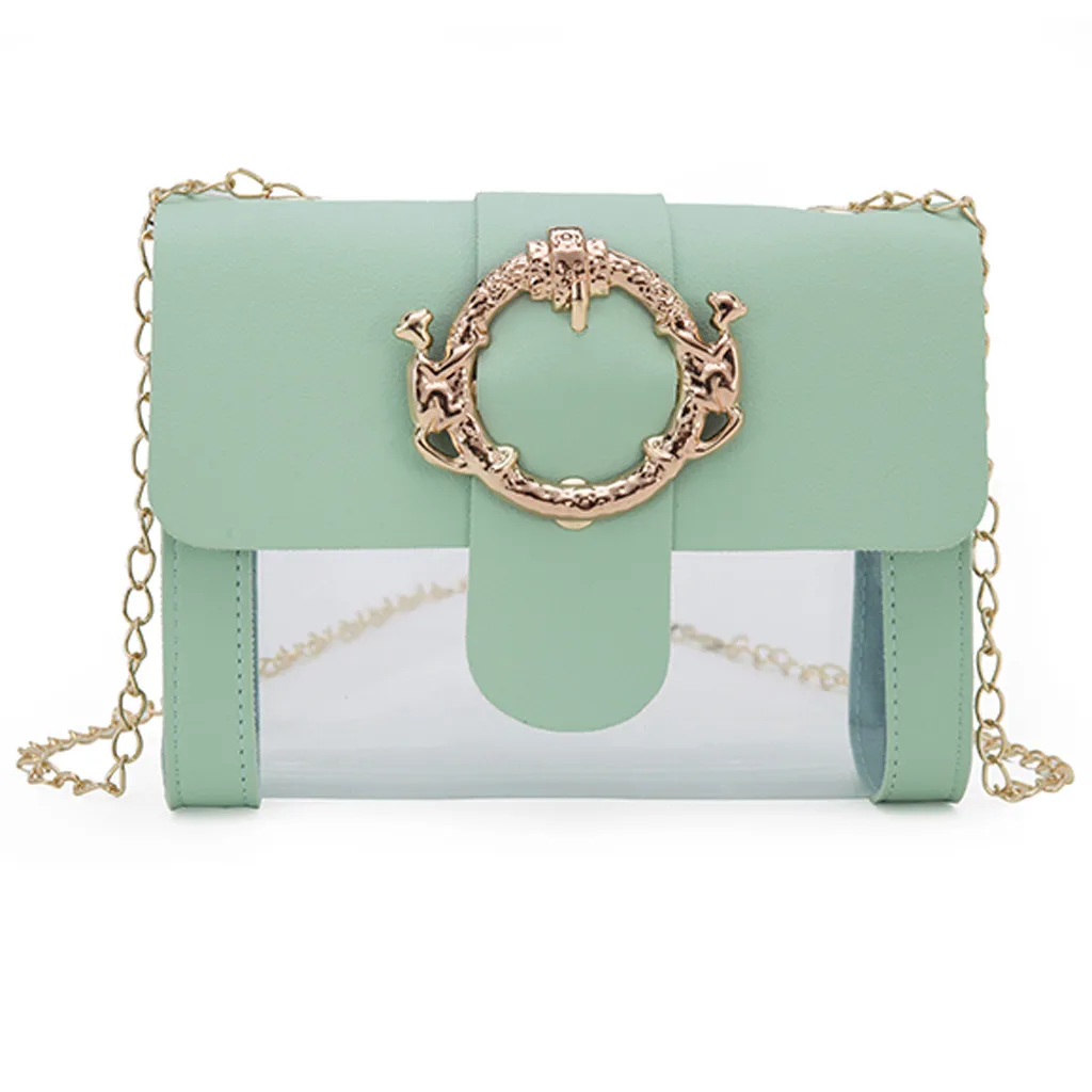 30# модная Новая высококачественная женская дизайнерская сумка, милая прозрачная Желейная сумка на молнии, сумка через плечо