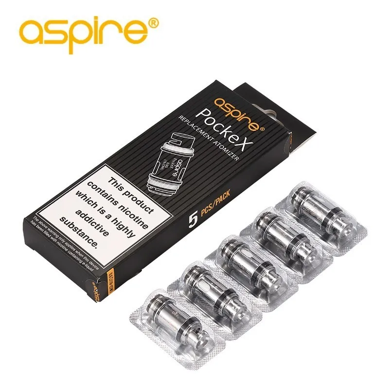 Электронная сигарета Aspire Pockex AIO стартовый набор 2 мл со встроенным аккумулятором