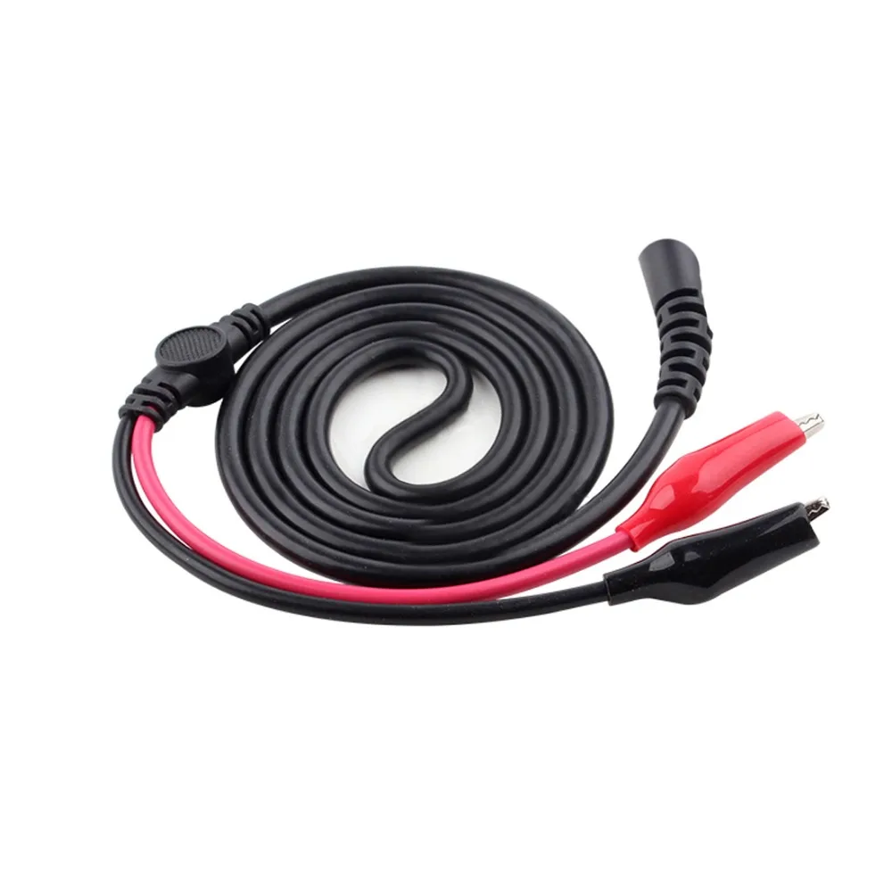 1pc alligator clips with BNC wire 50 Ohm resistance double Q9 alligator