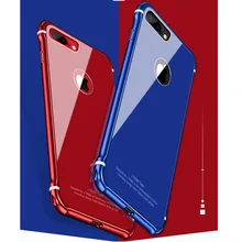 Одежда высшего качества роскошный мобильный телефон чехол для iPhone 8 Plus Мода чехол для Apple IPhone 8 плюс Металл Алюминий футляр задняя крышка