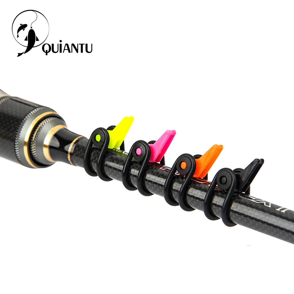 

10 pcs/bag Plastic Fishing Rod Pole Hook Keeper for Lockt Bait Bucket Height Safety Holder Fishing tackle Accessories Pesca