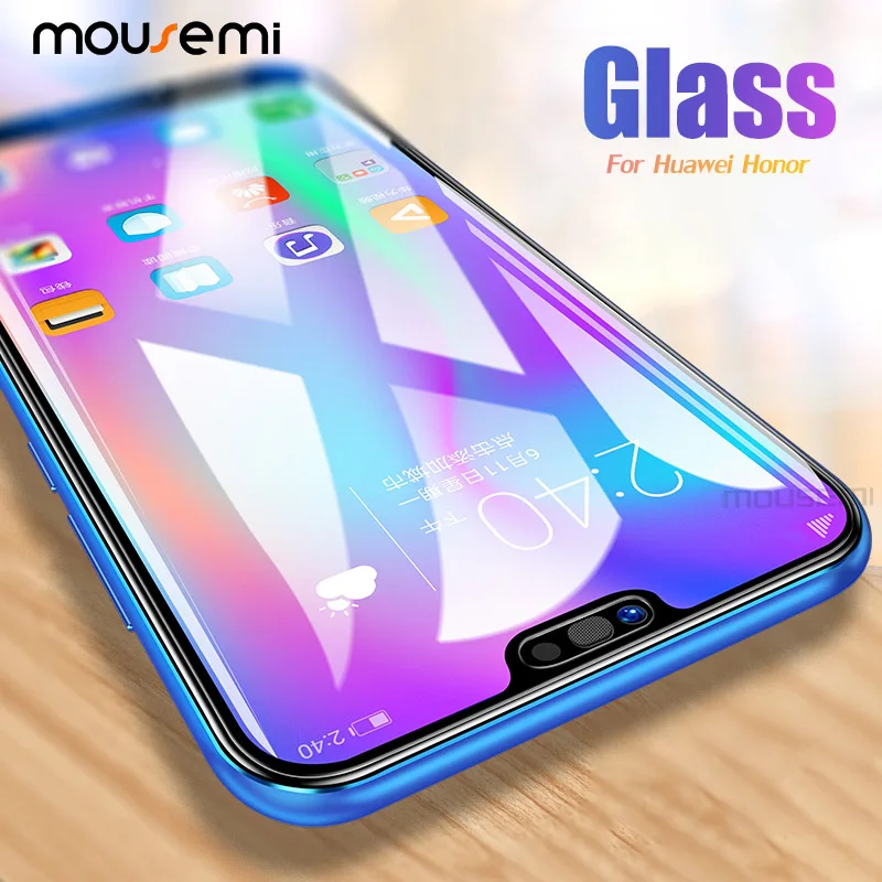 MOUSEMI стекло для Huawei Honor 10 8 9 Lite Nova 3E защита экрана 9H полное покрытие Защитное