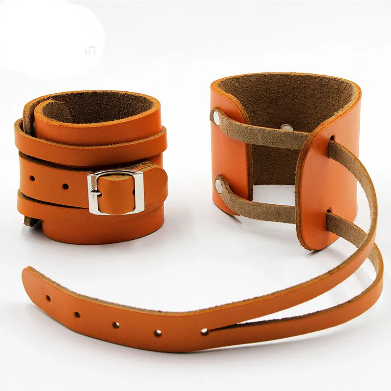 Professional Leather Sport Wrist Support Adjustable Weigh lifting Wrist