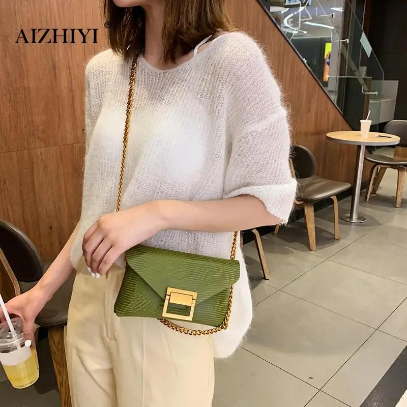 Fashion Ladies Solid Color Waist Fanny Belt Packs Shoulder Messenger Handbags PU Leather Casual Women Chain Crossbody Chest Bags