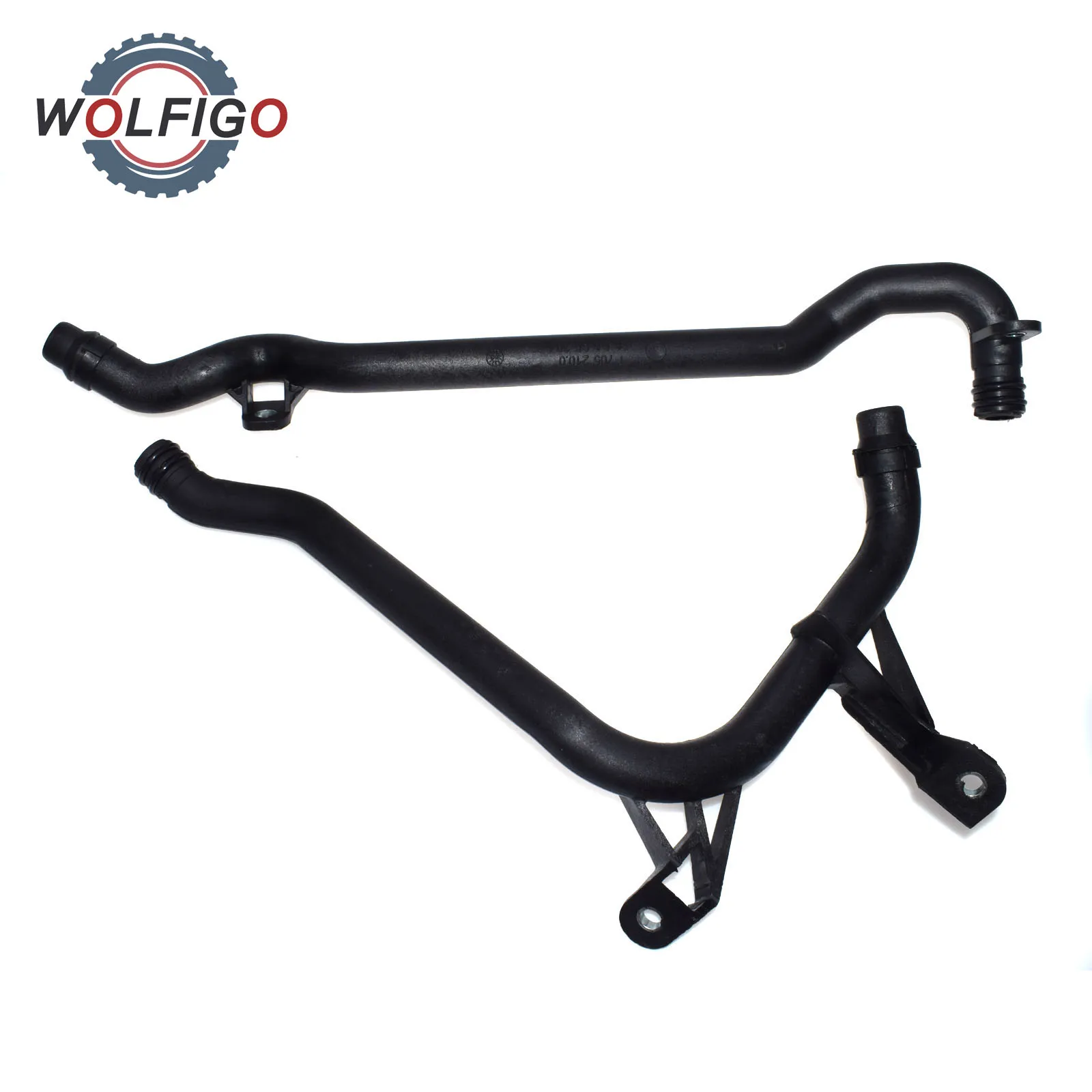 

WOLFIGO 2 Pcs Engine Heater Inlet Water Coolant Pipe For BMW E39 E46 E53 320i 323i 530i 528i Z4 Z3 X5 X3 11537502525 11531705210
