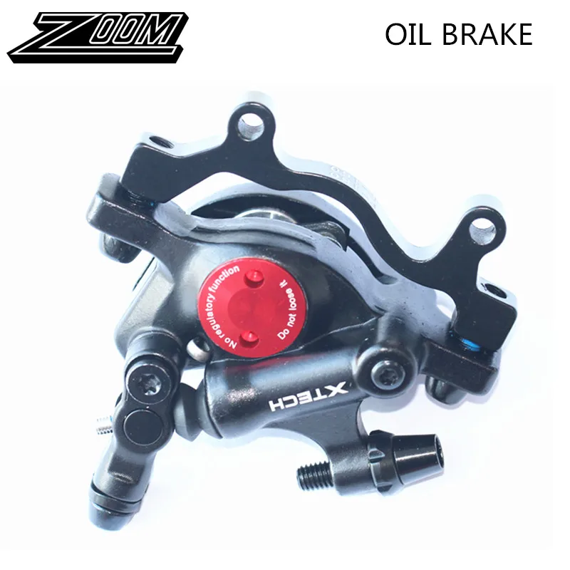 ZOOM Mountain FR Bike Hydraulic Disc Brakes Calipers Front Rear Mechanical pull