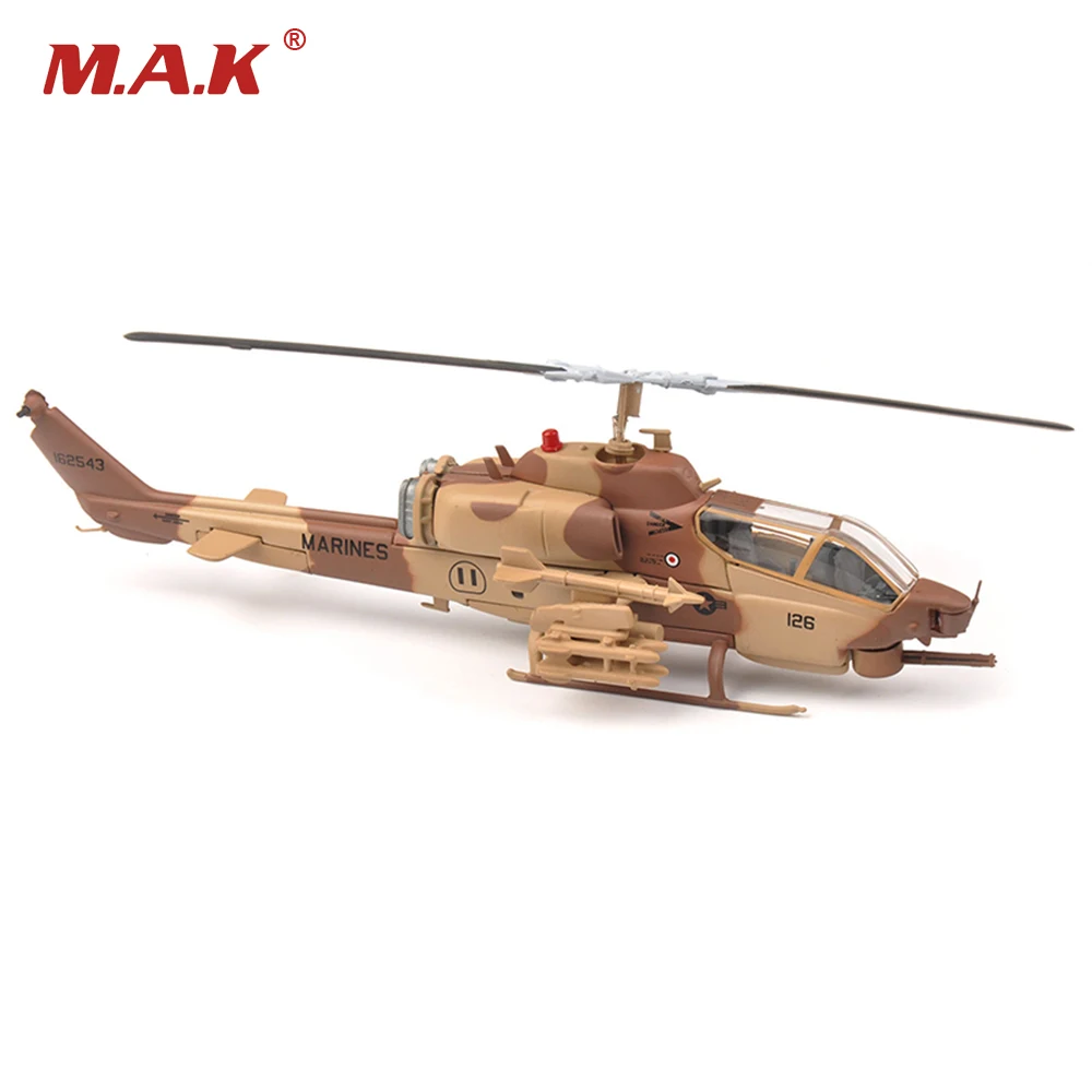 

1/72 Scale American Marines AH-1W Supercobra Armed Helicopter Airplane Model Toy for Collectons