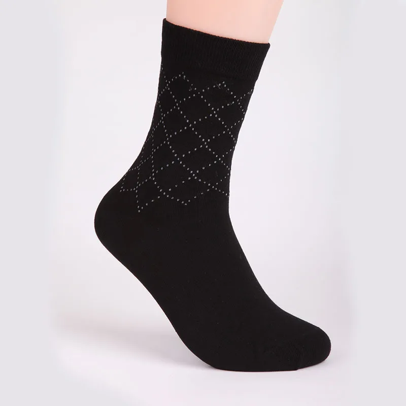 5 пар/лот мужские хлопковые носки, дешевые и высококачественные от фабрики, мужские sox - Цвет: 1 black