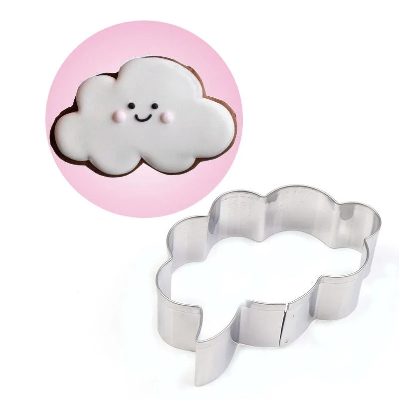 

1pcs patisserie reposteria Clouds Moldes Metal Cookie Cutter Cupcake Biscuit Pastry Kitchen Accessories Cake Decorating Tools
