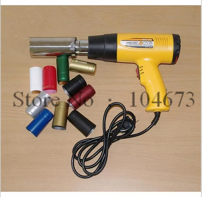 new PVC thermal shrinkage cap machine Wine bottle cap sealing machine