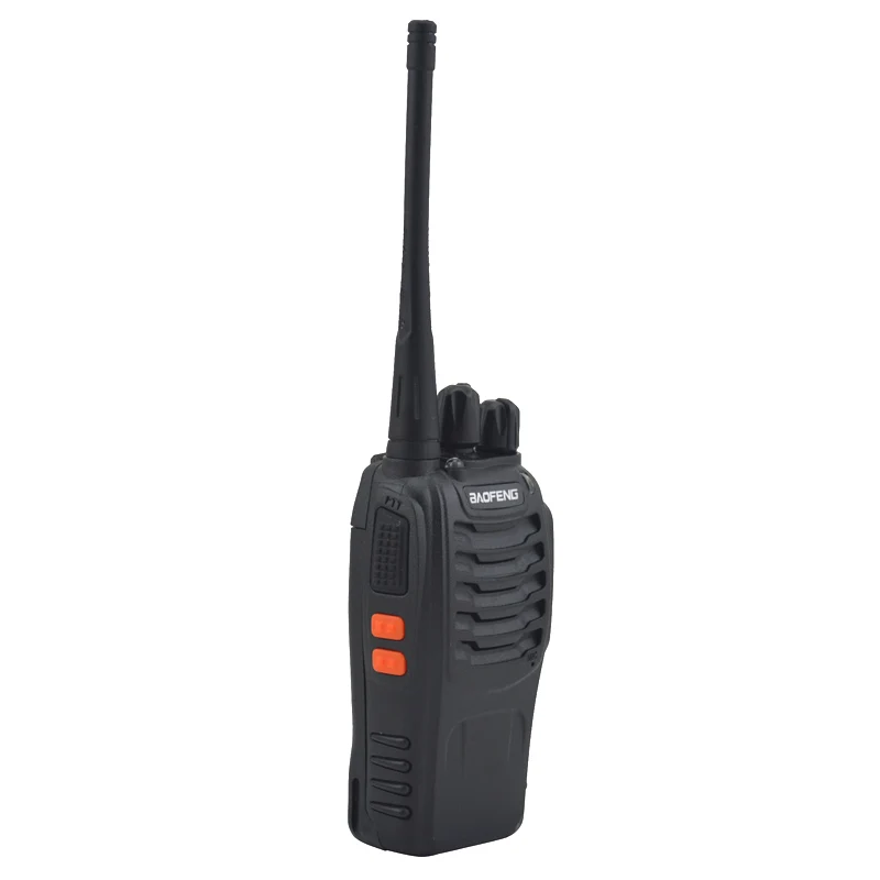 Портативная рация baofeng 2 шт./лот 16 каналов 400 470 МГц 888s UHF приемопередатчик bf888s|walkie