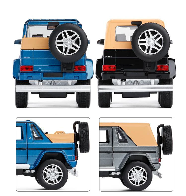 1/32 G650 SUV внедорожный моделирования Игрушка модель машины из сплава с оттяжкой назад подлинное мигающий коллекция игрушка-подарок для детей