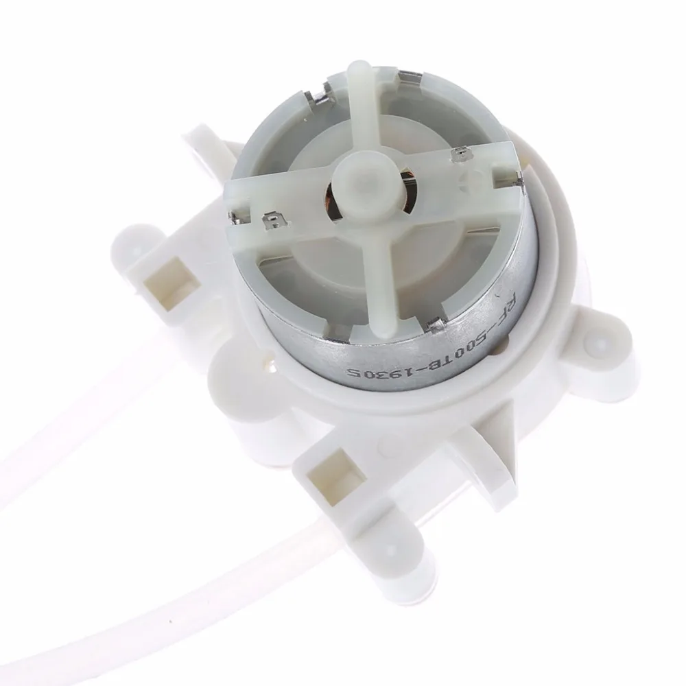 

6V DC DIY Peristaltic Pump Peristaltic Dosage Head Aquarium Lab Chemicals Liquids Dosage Additives
