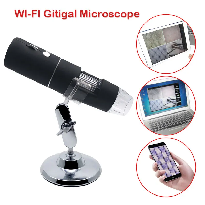 

Wifi 1000 Times Endoscope Real-Time Video Ear Cleaning Tool Durable Practical Portable Digital Microscope Inspection 720p
