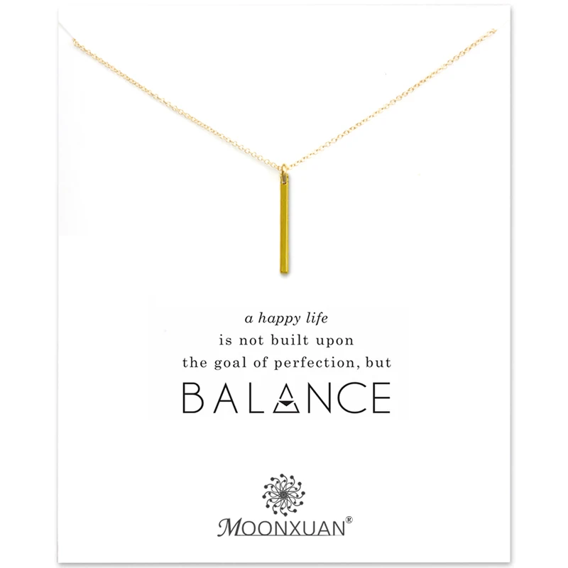 Палочка для баланса ожерелье-чокер золотистого и серебряного цветов женское