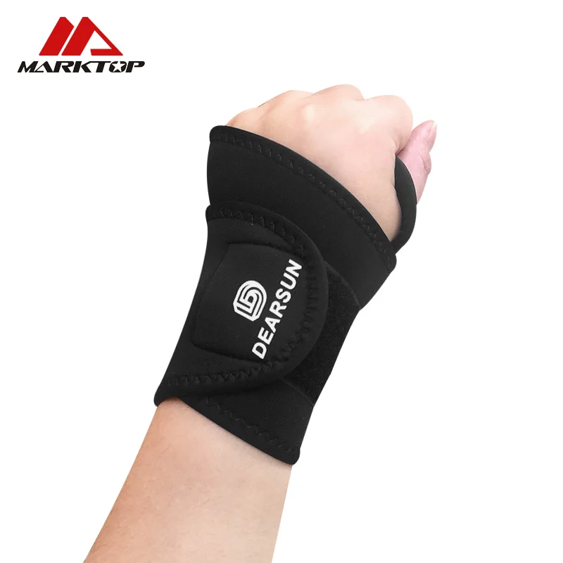1PCS Sports Wrist Band Strap Adjustable Athletic Brace Support for Carpal Tunnel Tendonitis Weightlifting |
