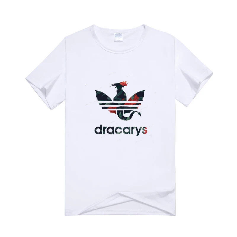 Dracarys Футболка Игра престолов бренд унисекс для взрослых Harajuku Винтажная Camisetas Hombre