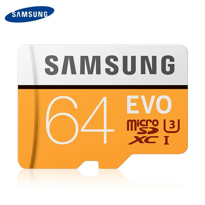 Карта памяти SAMSUNG EVO Plus Micro SD 32 Гб 64 128 microSDHC SDXC Max 100 м/с TF карта класса 10 MicroSD|Карты