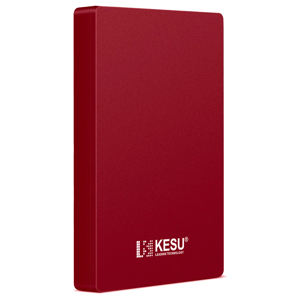 KESU 2,5 дюймов портативный внешний жесткий диск USB 3,0 HDD Внешний HD жесткий диск для ПК Mac Настольный Ноутбук сервер(черный/синий/красный