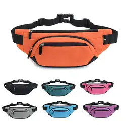 Спортивная одноцветная поясная сумка унисекс водостойкая Сумка для бега велосипедная поясная сумка высокого качества дорожная сумка для