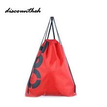 Стиль досуга шнурок 34*42 см двойной слой шнурок водонепроницаемый рюкзаки красочные сумка на плечо