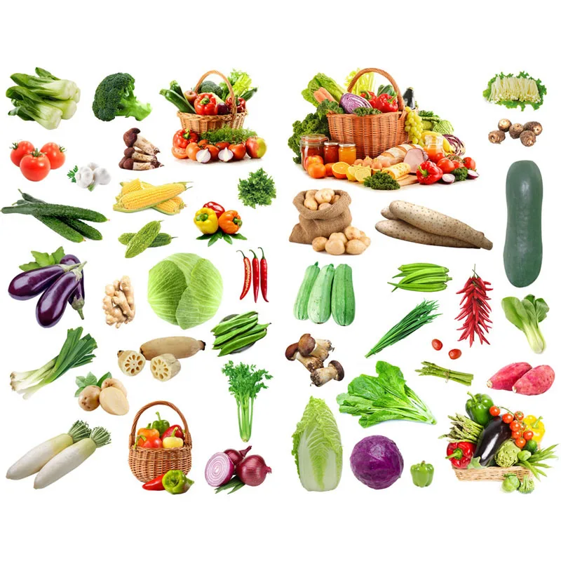 

1 PCS Daily Fresh Vegetables Precut Autocollant Stationery Scrapbooking Planner Sticker Cute Travel Bullet Journal Supplies