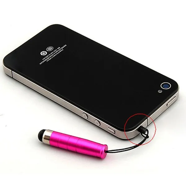 

Cheapest Mini Stylus Touch Screen Pen With Anti-Dust Plug For ipad iphone For Capacitive Screen Phone and Tablet PC 1000pcs/lot