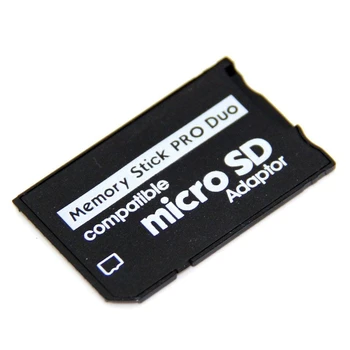 

50pcs/lot SDHC TF to MS Card Adapter Converter Memory Stick Pro Duo Reader For PSP 1000 2000 3000