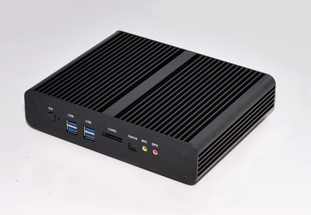 [5Gen Broadwell cpu] Win10 Мини ПК i7 Barebone Intel Nuc Безвентиляторный Компьютер Core i7 5557U graphics Iris 6100 4K HD HTPC