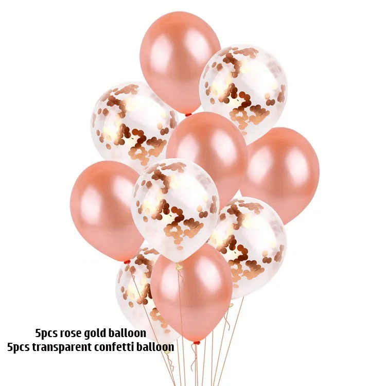 32 дюймовые алюминиевые воздушные шары, розовое золото, воздушные шары на день рождения, День Святого Валентина, свадебные украшения, гелиевые шары сторонние исполнители