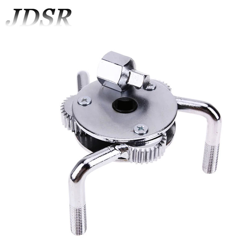

JDSR Alloy Auto Car Repair Tools Adjustable Two Way Oil Filter Wrench Tool With 3 Jaw Remover Hand Tool 65-130mm Ratchet wrench