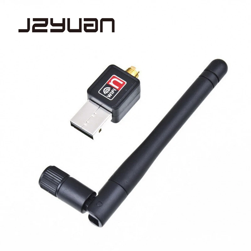 JZYuan высокоскоростной USB Wifi адаптер 150 Мбит/с 2 дБ антенна USB Wi-Fi приемник беспроводная сетевая карта 802.11b/n/g для компьютера ноутбука