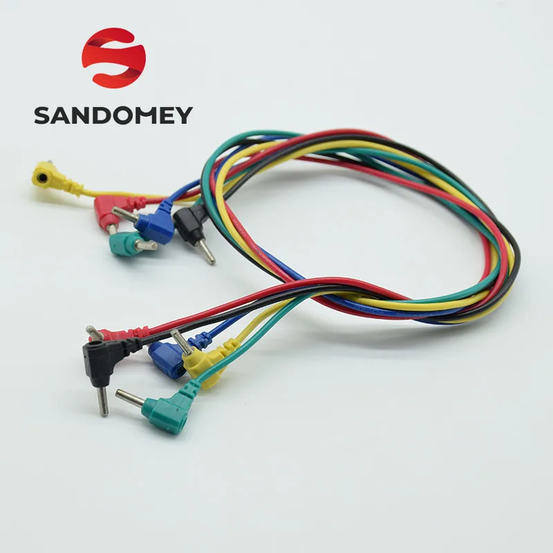 

5PCS 2mm Lantern Banana Plug Cable Line Test Wire for Multimeter Probes