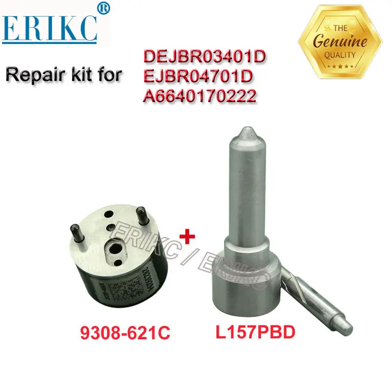 A6640170021 7135-650 комплект для ремонта форсунки L157PBD клапан 9308-621C для Delphi SSANGYONG EJBR03401D EJBR04701D A6640170222