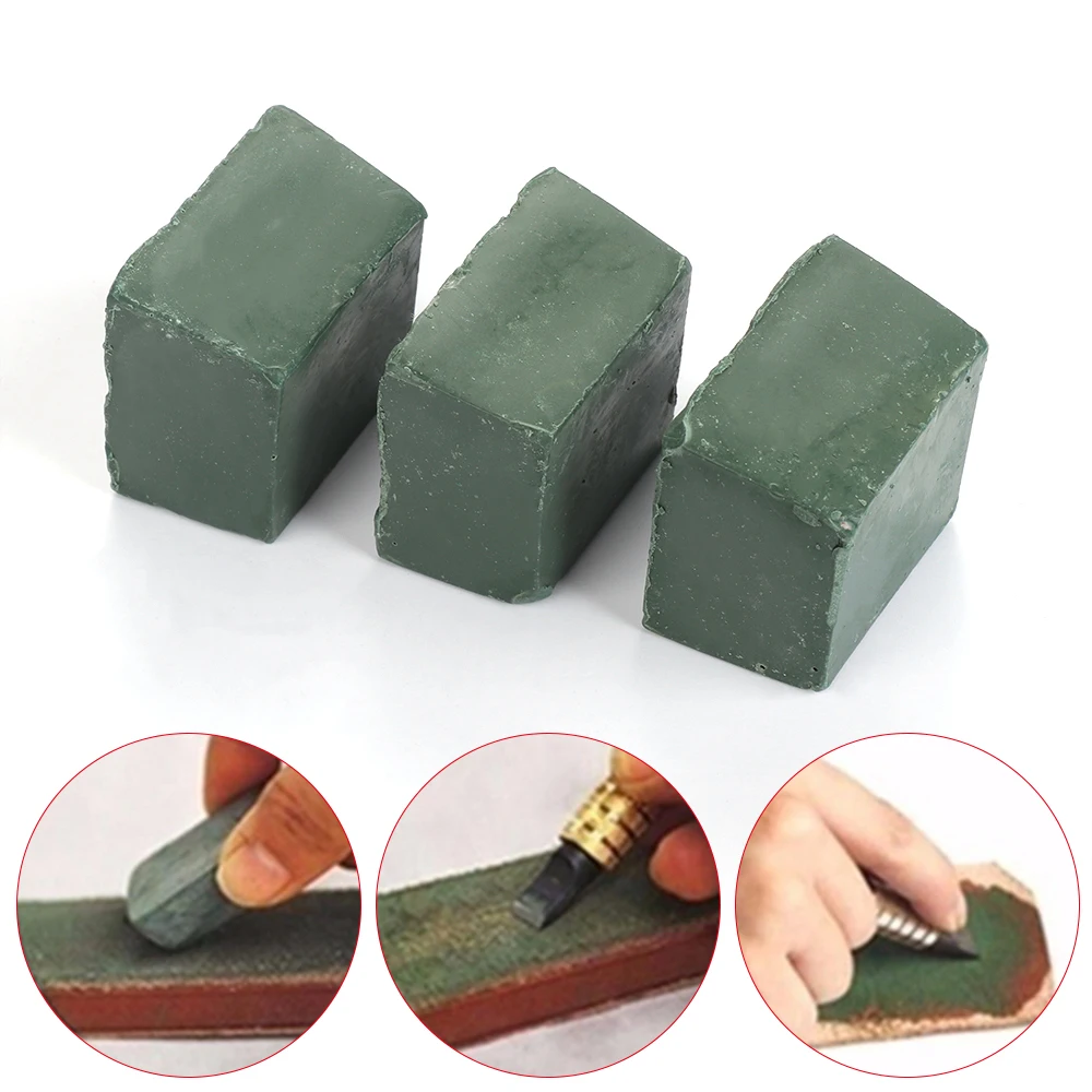 

Useful Knife Sharpener Polishing Home Kitchen Oxide Paste Accessory Grindstone Sharpener Stone Green Polishing Wax