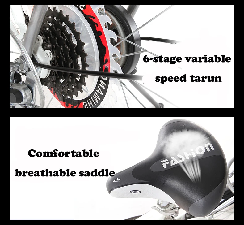 Discount 20-inch Variable Speed Folding Shock Absorbing Adult Male and Female Students Extreme Edition Bike 4