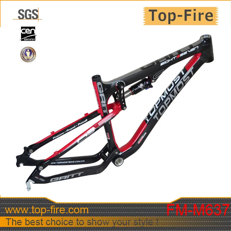 2015 New Style mtb carbon frame 26er full suspension carbon frame