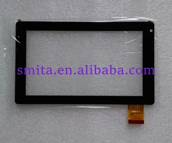 

7" Inch Black Touch Screen Digitizer Glass Sensor Lens Panel Replacement TM619-C-F