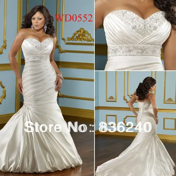 2014 Famous Designer Nice Custom Made Xxxxl Big Large Plus Mermaid